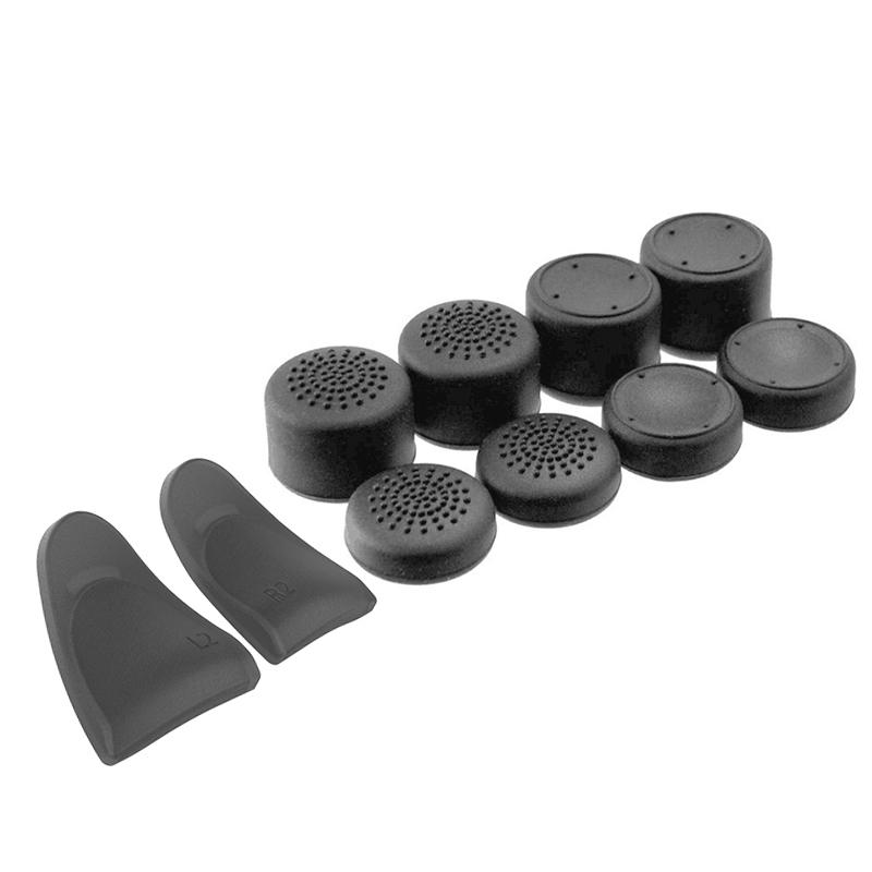 DATA FROG 8 шт. силиконовые аналоговые накладки для большого пальца для Xbox One/S/Series XS/PS5/PS4/Switch Pro, запасная часть геймпада для контроллера