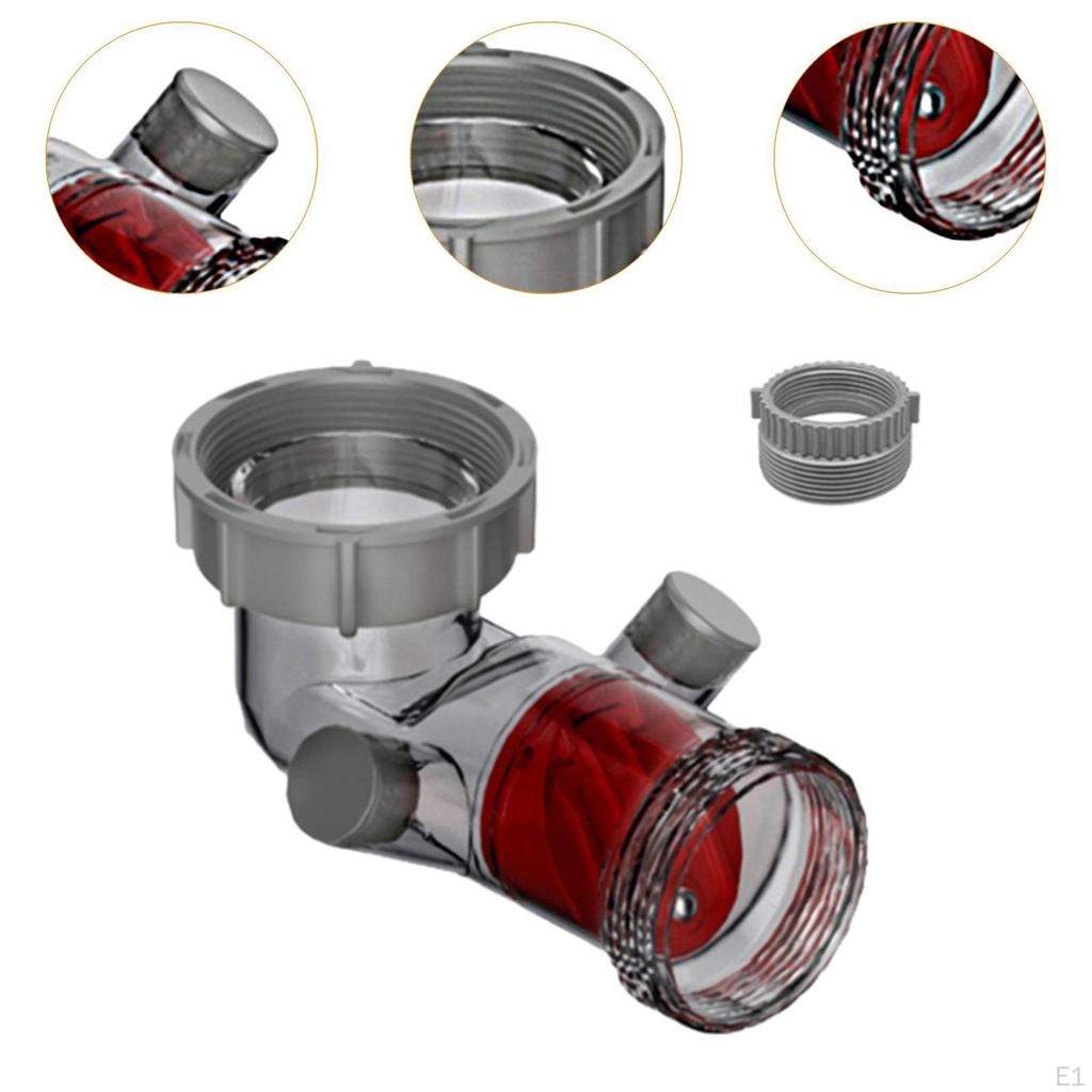 Модернизированный видимый обратный клапан слива раковины, фитинги для измельчителя отходов и 2 перелива