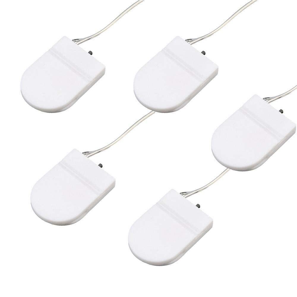5PCS CR2032 Button Coin Cell Battery Socket Holder Case Cover with ON-OFF Switch 3V Battery Storage Box Batteries Container