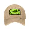 Кепка Sea Doo Team Rxt Brt Marine Denim Повседневная Бейсболка Регулируемая Кепка Летняя Унисекс Бейсболки