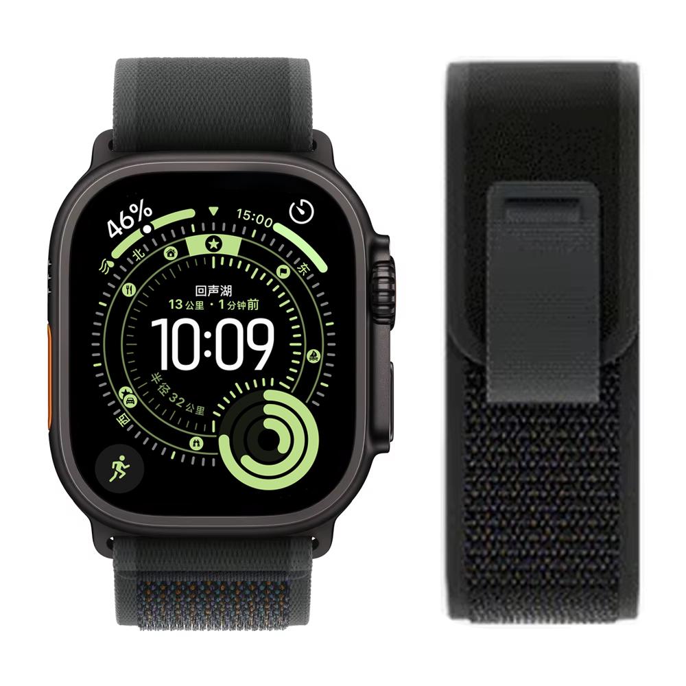 Ремешки для Apple Watch ultra2 ремешок 49мм 46мм 42мм 44мм 40мм 45мм 41мм Trail loop браслет correa iwatch series se 3 7 8 9 10 11