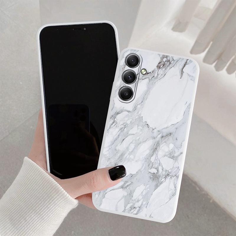 Мраморный узорчатый мягкий силиконовый чехол для Samsung A55 M35 S24 FE Xiaomi Redmi Note 13 Pro iPhone Huawei Honor Realme Camera защитный противоударный чехол
