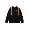 Nike Patchwork Decorative Sports Versatile Outdoor Casual Letter Logo Crewneck Sweatshirt Unisex Sweatshirt Black BV2667-010(TEAM702-C9)