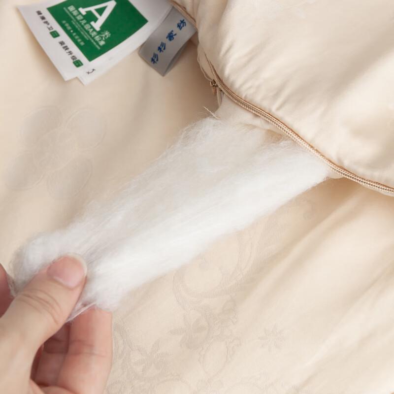 Shanshan Golden Cocoon Jacquard Tussah Silk Quilt