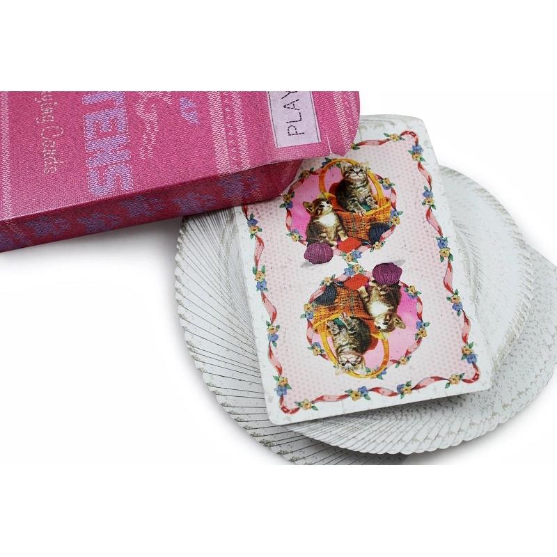 Ellusionist Madison Kittens Cats Playing Cards Bicycle Gaff Marked Deck Card Games Magic Tricks