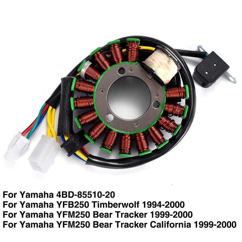 Катушка статора генератора для Yamaha YFB250 Timberwolf YFB 250 1994-2000 YFM250 Bear Tracker YFM 250 1999-2000 4BD-85510-20