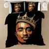 Rapper Tupac 2Pac 3D Printed Bedding Set Duvet Covers Pillowcases Comforter Bedding Set Bedclothes Bed Linen 01
