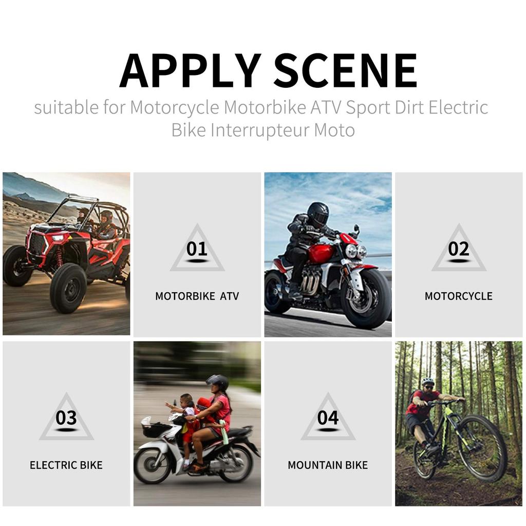 7/8" 22 мм руль мотоцикла левый переключатель клаксона дальний свет ближний свет указатель поворота фара