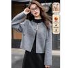 MOCANA Chic Double-Faced Wool Short Coat