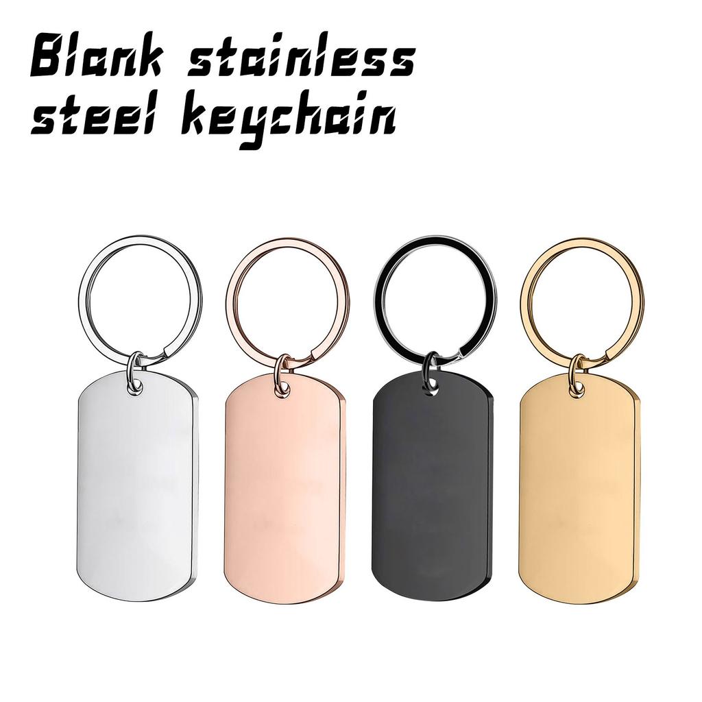 Stainless Steel Metal Keychain