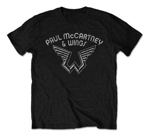 Unisex shirt Cotton Oversize Large Size New Camiseta Wings Paul Mccartney