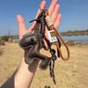 Винтажный подвеска-сумка с лошадью ПУ кожаная веревка для подвешивания лошади Веревка Мультяшный дизайн Украшение Аксессуары CLE
