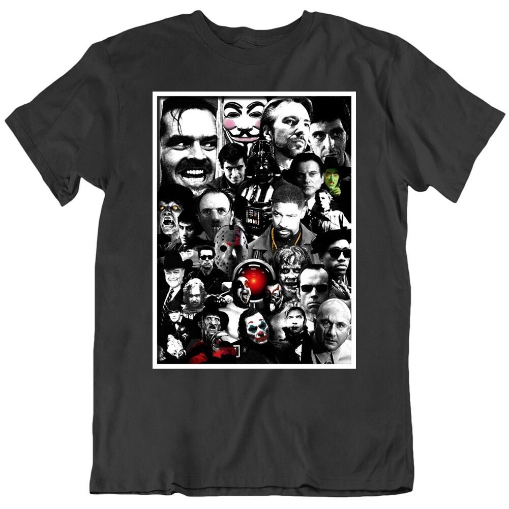 Villains Move Pop Culture Parody Mash Up T Shirt