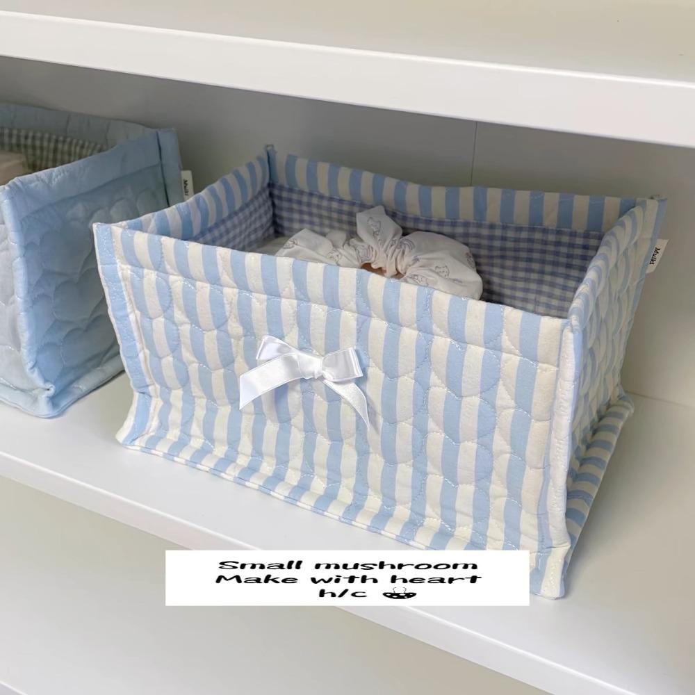 Flower Storage Basket Square Desktop Box Ins Sorting Basket Home Supplies