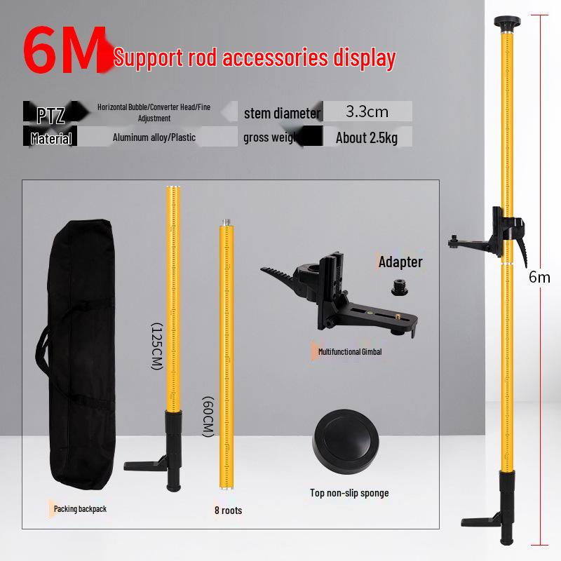 Telescopic Ceiling Leveler & Infrared Spirit Level Rod