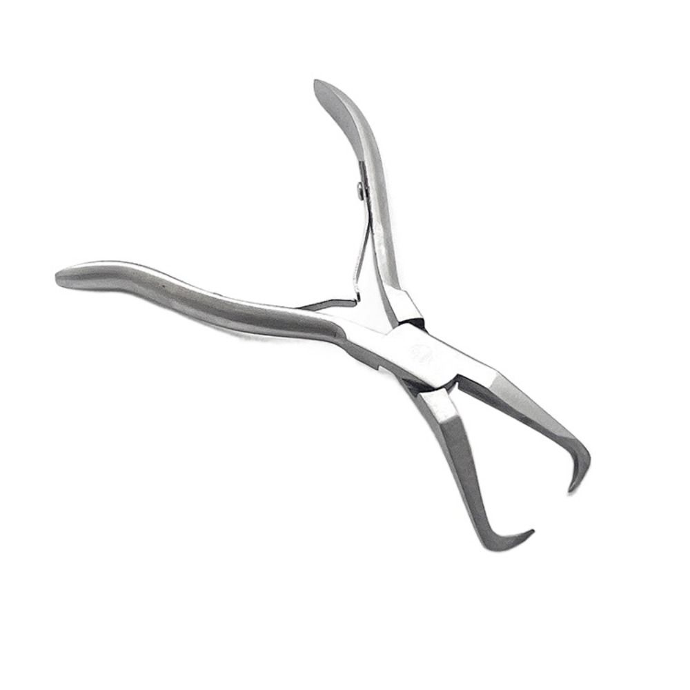 Зажим для наращивания волос Fusion Glue Bond, противоскользящий зажим из нержавеющей стали для микроколец