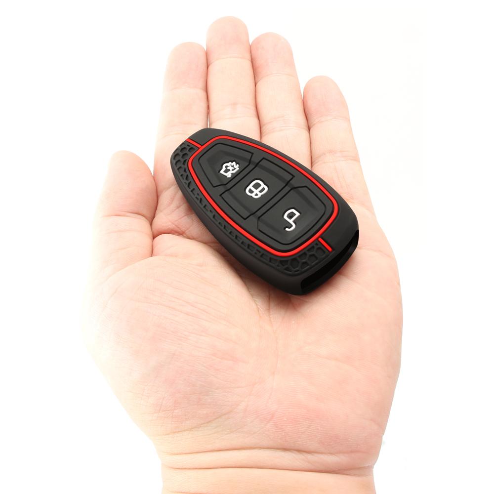 Car Remote Key Case Cover Shell Fob for Ford Focus 3 4 ST Fiesta Fusion Kuga Ecosport Mondeo MK3 MK4 Protect Accessories