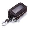 Key Smart Key Case with Genuine Genuine and Case, Carabiner, 2-Room, Leather, Compact, Leather, Men's Women's (Coffee Brown)