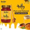 Sri Sri Tattva Cow Ghee - 1 Litre & Honey - 100% Natural, 500 G Combo | for Better Digestion and Immunity