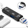 USB 2.0 Card Reader with Type-C for Android, Computer & Multi-Function OTG 2.0 TF/U Disk