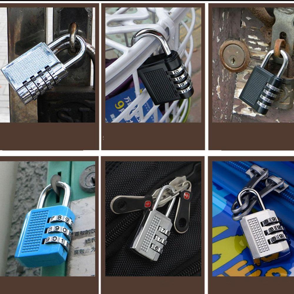 Safe Password Lock 3 /4 Digit Code Lock Practical Luggage Combination Lock Cabinet