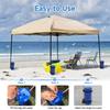 Camping Canopy Water Weights Bag Canopy Leg Weights Water Filling Bag for Patio Pop Up Canopy