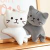 Милая Плюшевая Игрушка Кошка Мягкие Котята 4 Цвета Оранжевый Кот Игрушки Лежащий Кот Игрушка Мягкие Плюшевые Животные Игрушки Подарки для Детей Подарки на День Рождения