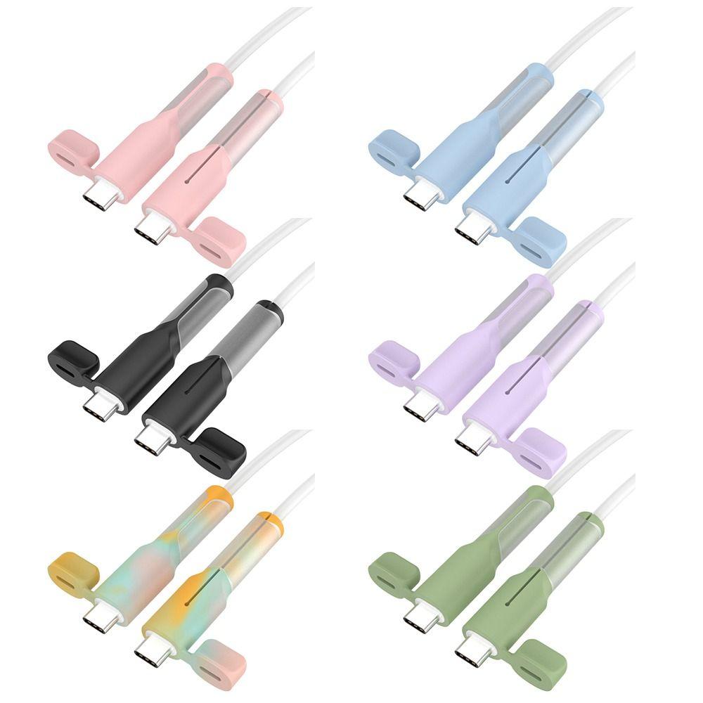 Type C Charger Charger Cable Protective Cap Silicone Silicone Cover Universal Cable Protector