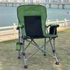 Портативный складной рыболовный стул OEING со спинкой