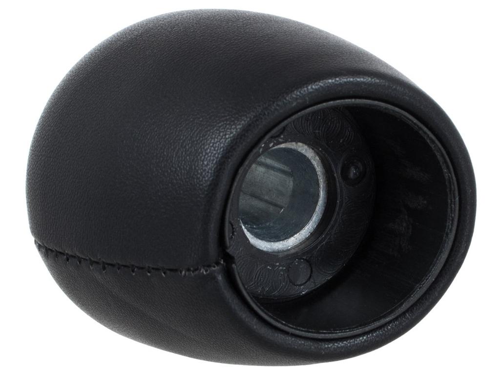 Opel Vectra C FL 05-08 gear shift knob 5 SPEED BLACK ECO LEATHER