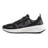 Emporio Armani EA7 Тканевые кроссовки для бега на шнуровке Прочные низкие спортивно-повседневные кроссовки Унисекс кроссовки Черные X8X125XK303N763