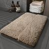 Durable Anti-slip Bath Mat Soft Washable Bathroom Floor Mat Household Water Absorption Carpets Bathroom Decor