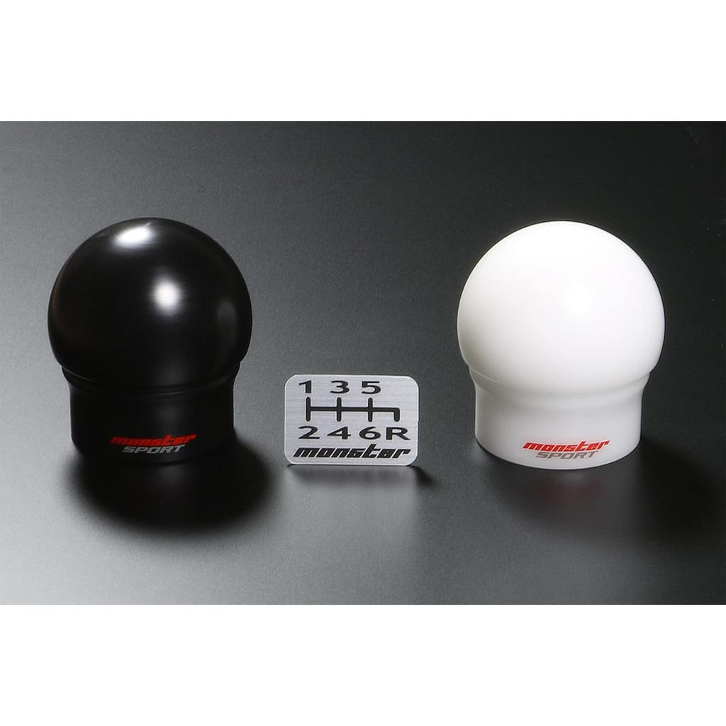 MONSTER SPORT Monster Shift Knob M12 x Spherical Black for Swift Sport C-Type P1.25 47mm h51.5mm [ZC33S] 831121-7650M