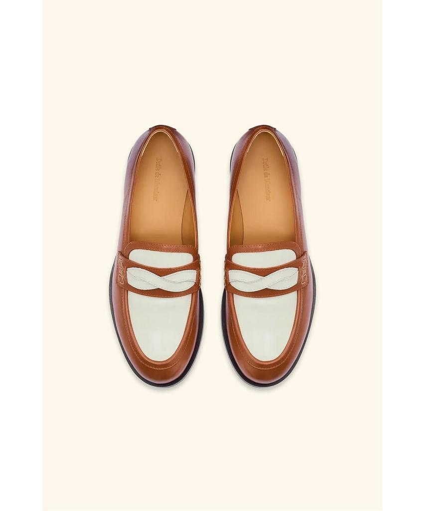 Drole De Monsieur Tresse Detail Cowhide Moccasins Mocassin Tresse 0D1Am26901Cmx