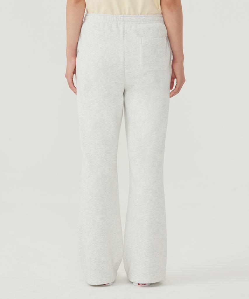 COVERNAT WOMAN Semi Bootcut Sweatpants Oatmeal