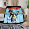 Tom and Jerry Spotlight Collection DVD Box SetBlanket Flannel Throw Blanket for Sofa, Bed, Travel, Camping, Office
