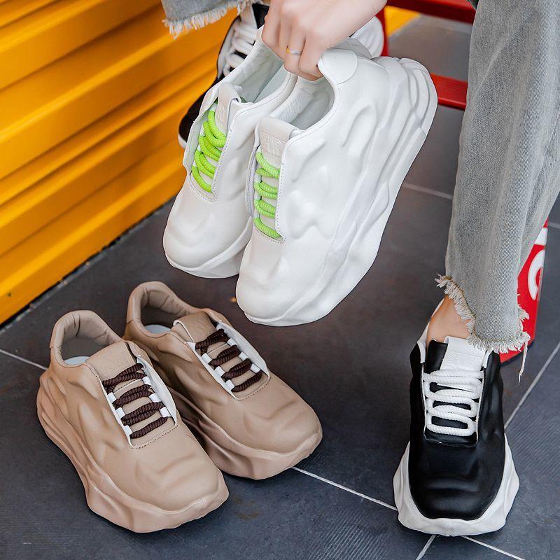 2024 весенние новые сотни пар поп-ботинок, мужские кроссовки на толстой подошве, повседневная обувь, мужская обувь, модная трендовая обувь