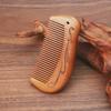 Natural Engraved Wooden Comb – Anti-Static, Unisex Massage Comb for Hair Loss
