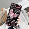 Чехол для Apple iPhone 17 Pro Max XR XS MAX 15 Pro 7 8 16 12 13 14 11 Air Funda Чехол для телефона Простая Бабочка