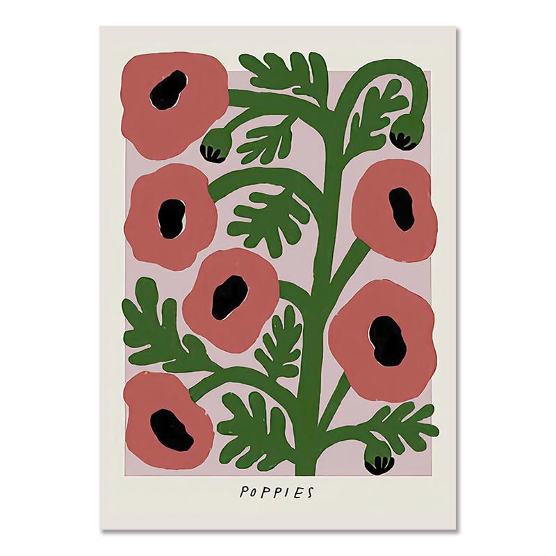 Абстрактные красочные цветочный рынок, Матисс, постеры и принты, Япония, Чили, Лима, настенная живопись на холсте, украшение для гостиной, дома