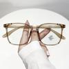 Oversize Big Frame Round TR90 Glasses Prescription Spectacles Myopia -0.5 To -6.0 , Hyperopia +0.5 to +6.0
