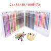 Ultra Fine Gel Pen with Diamond Tip and Gel Refill, Coloring Pen, Better for Crafting, Doodle, Painting, Coloring, Glitter, Neon, Pastel, Metallic