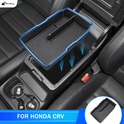 Ящик для хранения в подлокотнике автомобиля Honda CRV CR-V CR V 6th 2024 ABS центральная консоль ящик для хранения аксессуары для интерьера