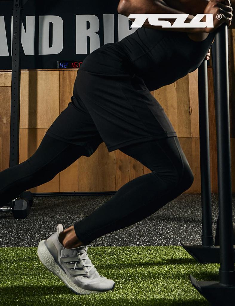 Tesla Long Compression Leggings Sports Underwear for and the Gym Men's (UV Protection, Sweat-Wicking, Quick-Drying, Stretchy) Training, Running,