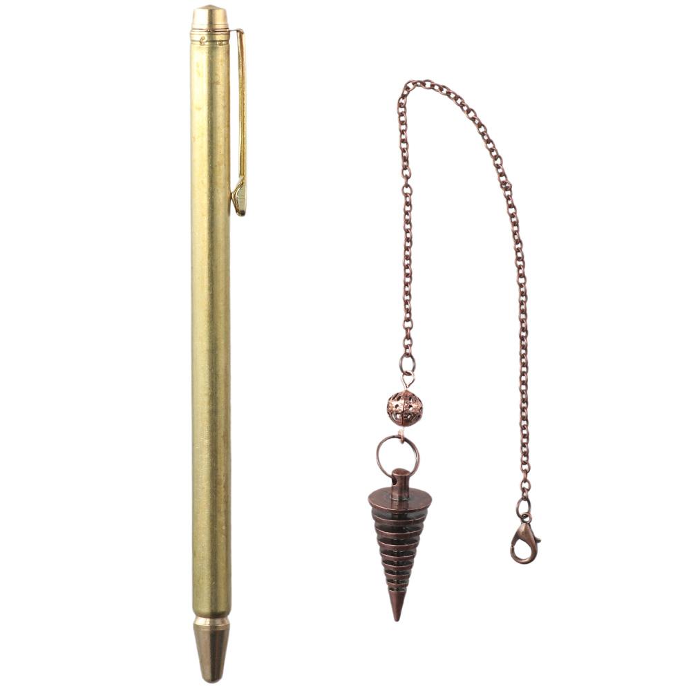 2PCS Treasure Pure Copper Ghost Hunting Equipment 99.9% Copper Dowsing Rods Ghost Hunters Ghost Hunting
