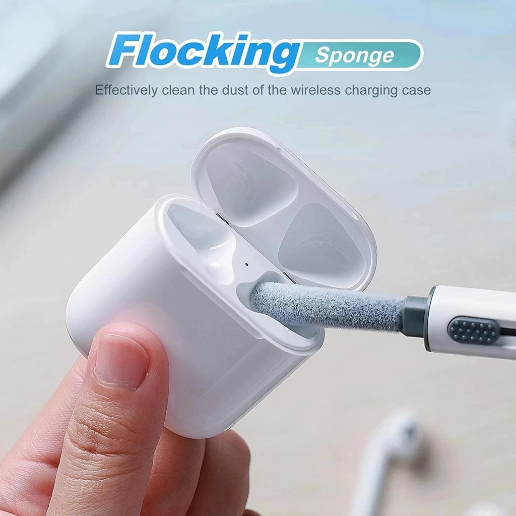 Bluetooth Earbuds Cleaner Pen Earphones Cleaner Kit For Airpods Pro 3 2 1 Headset Keyboard Phone Camera Lens Cleaning Brush