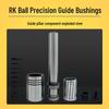 Replacement Disc Mill Mold Accessories - Cross Roller Rolling Rubber Sleeve & Outer Guide Post Bushing Set