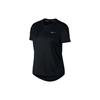 Dri-FIT Sports Training Quick-Dry Breathable Short Sleeve T-Shirt Women Tops Black AJ8122-010