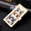 Чехол-краска для кошек для Samsung Galaxy A37 A57 A17 A07 A56 A36 A26 A16 A06 A55 A35 A25 A15 A54 A34 A14 Чехол-кошелек для телефона Чехол для телефона