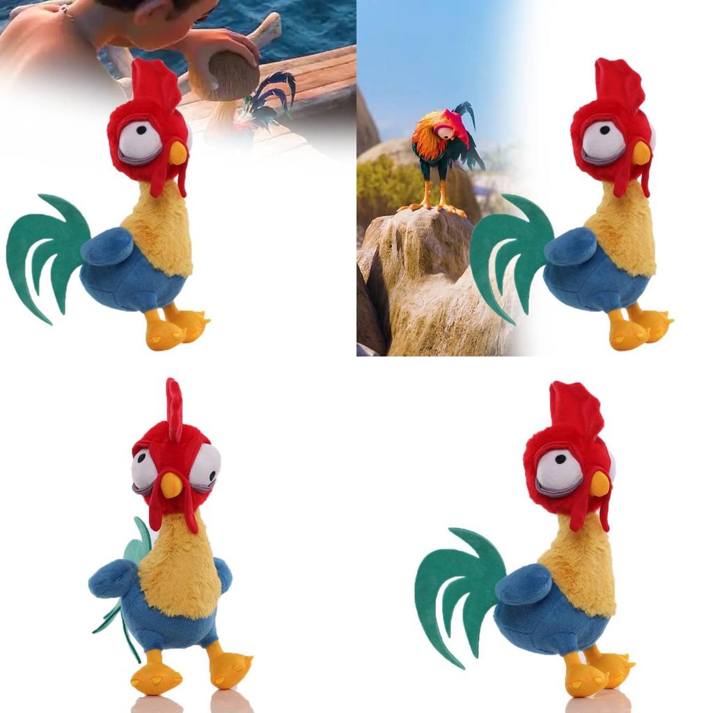 Delightful Moana Plush Doll Collection With Charming Maui Pig And Heihei Rooster